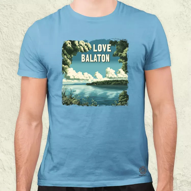 Love Balaton v13 férfi póló