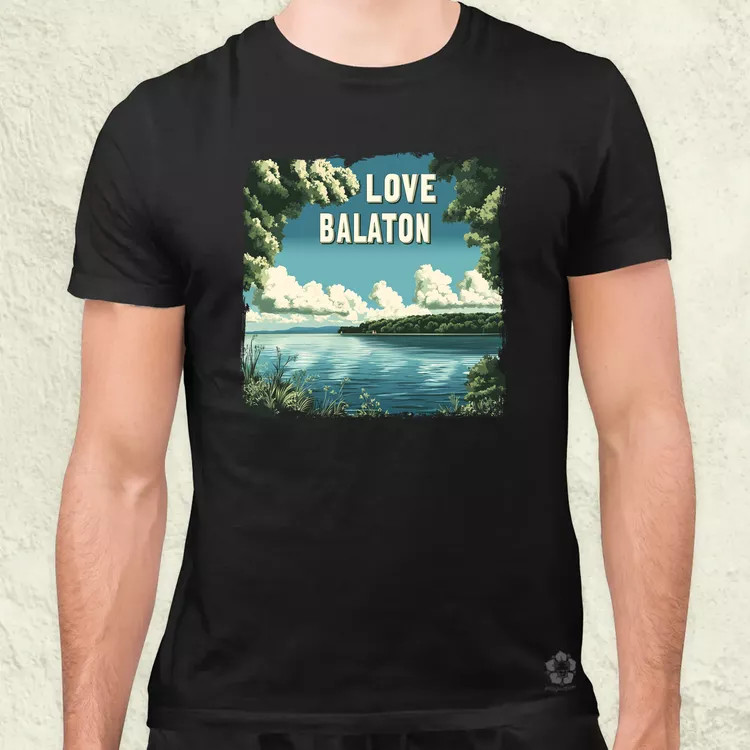 Love Balaton v13 férfi póló