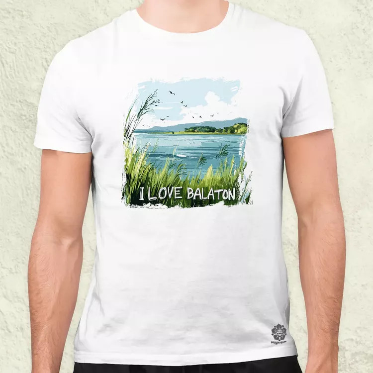 Love Balaton v14 férfi póló