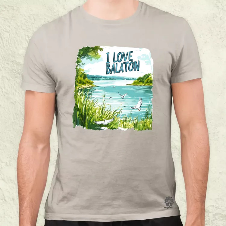 Love Balaton v15 férfi póló
