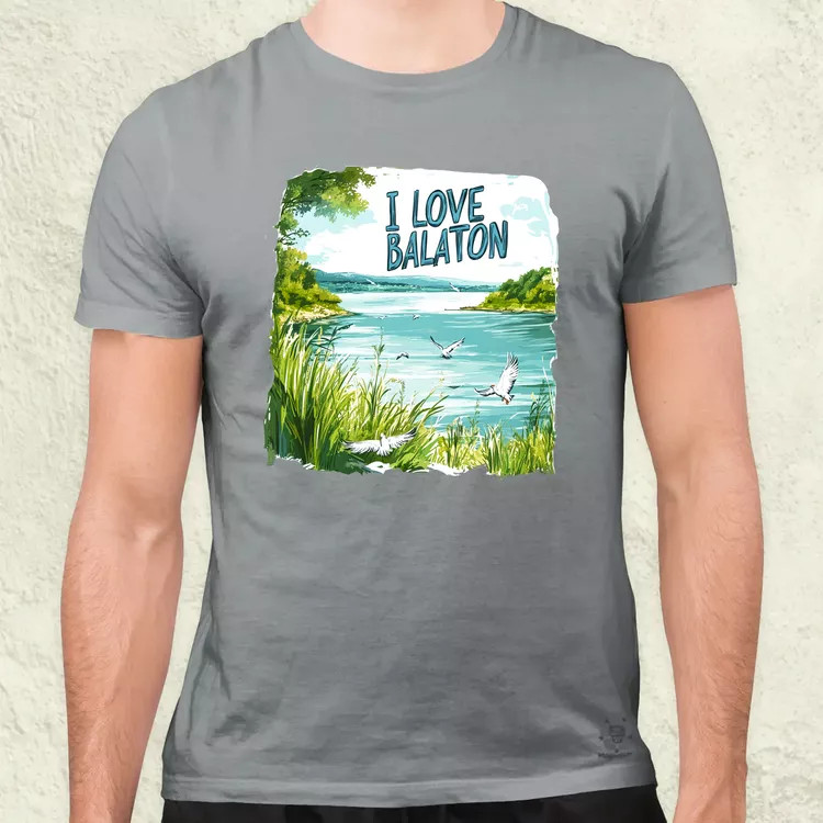 Love Balaton v15 férfi póló