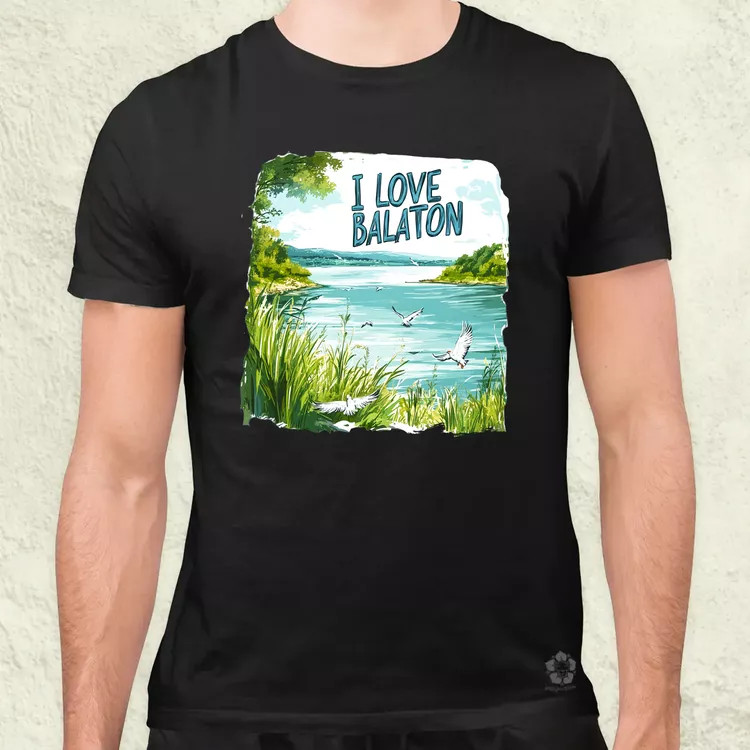 Love Balaton v15 férfi póló