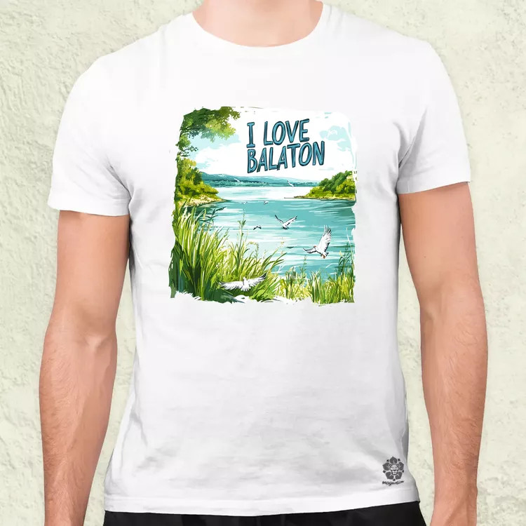 Love Balaton v15 férfi póló