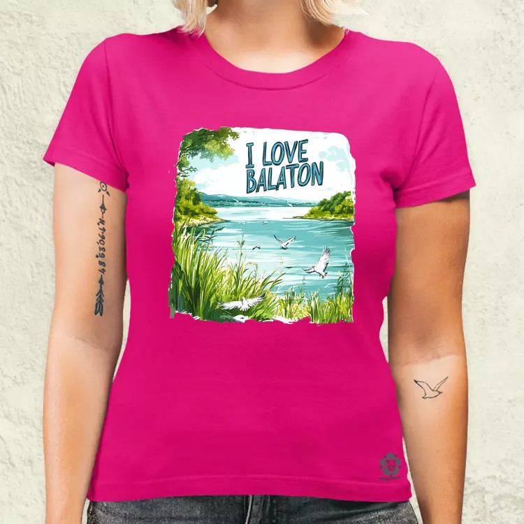Love Balaton v15 női póló