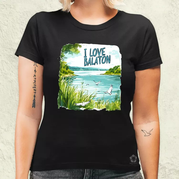 Love Balaton v15 női póló