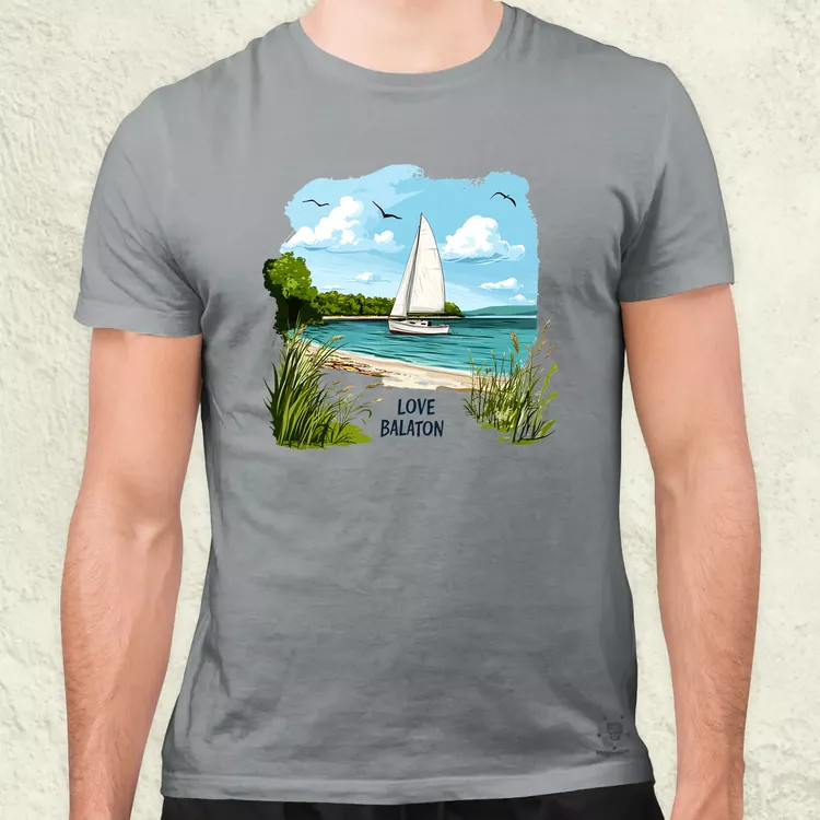 Love Balaton v16 férfi póló