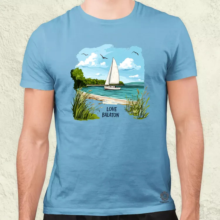 Love Balaton v16 férfi póló