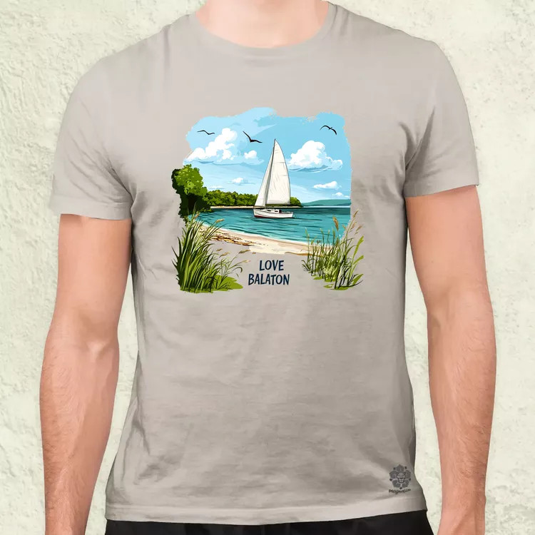 Love Balaton v16 férfi póló