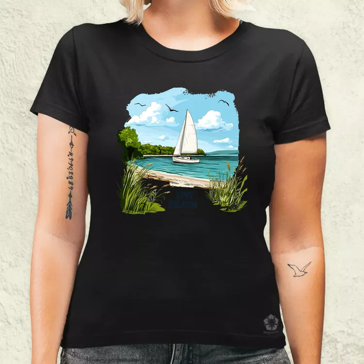 Love Balaton v16 női póló