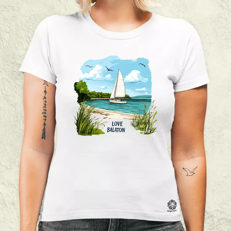 Love Balaton v16 női póló