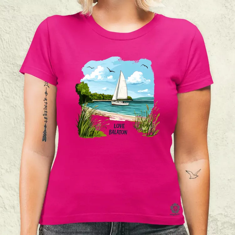Love Balaton v16 női póló