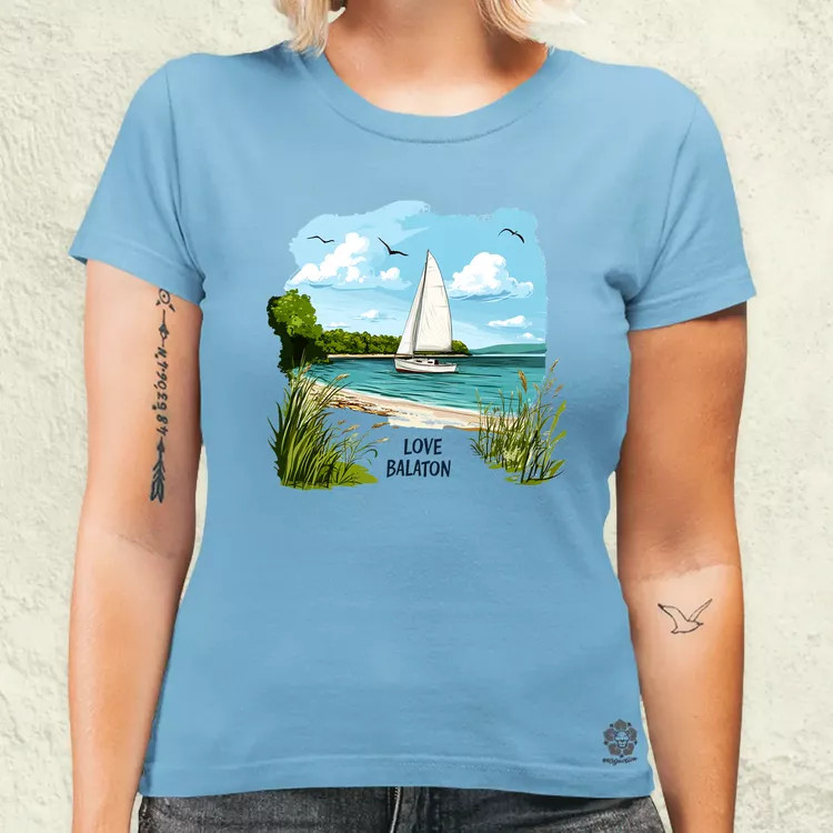 Love Balaton v16 női póló