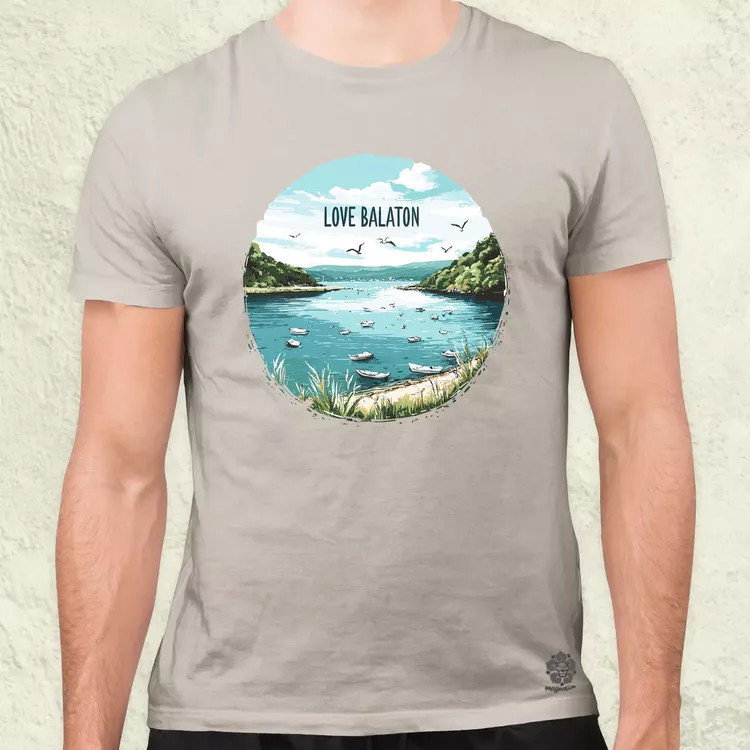 Love Balaton v18 férfi póló