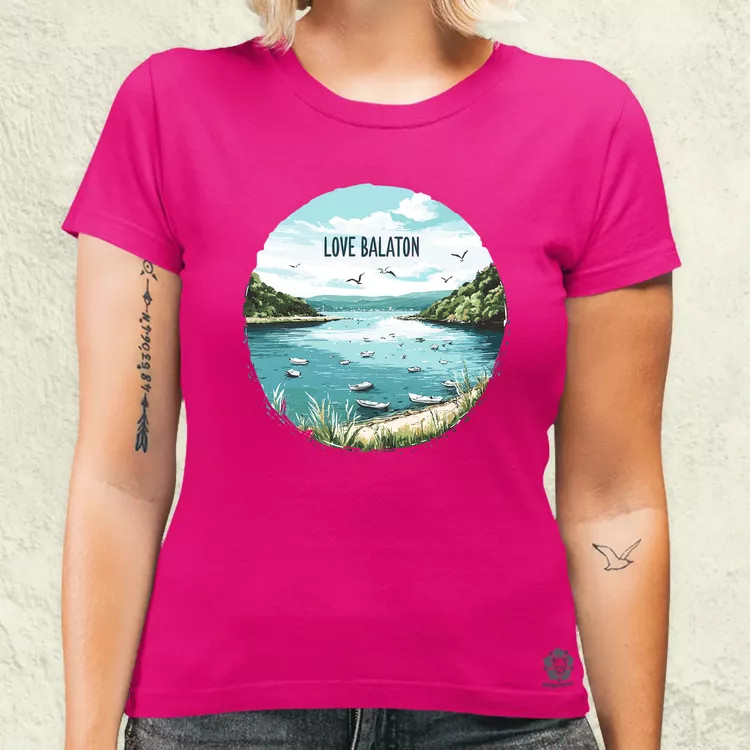 Love Balaton v18 női póló