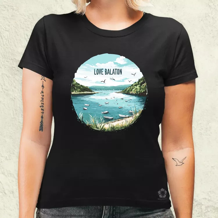 Love Balaton v18 női póló