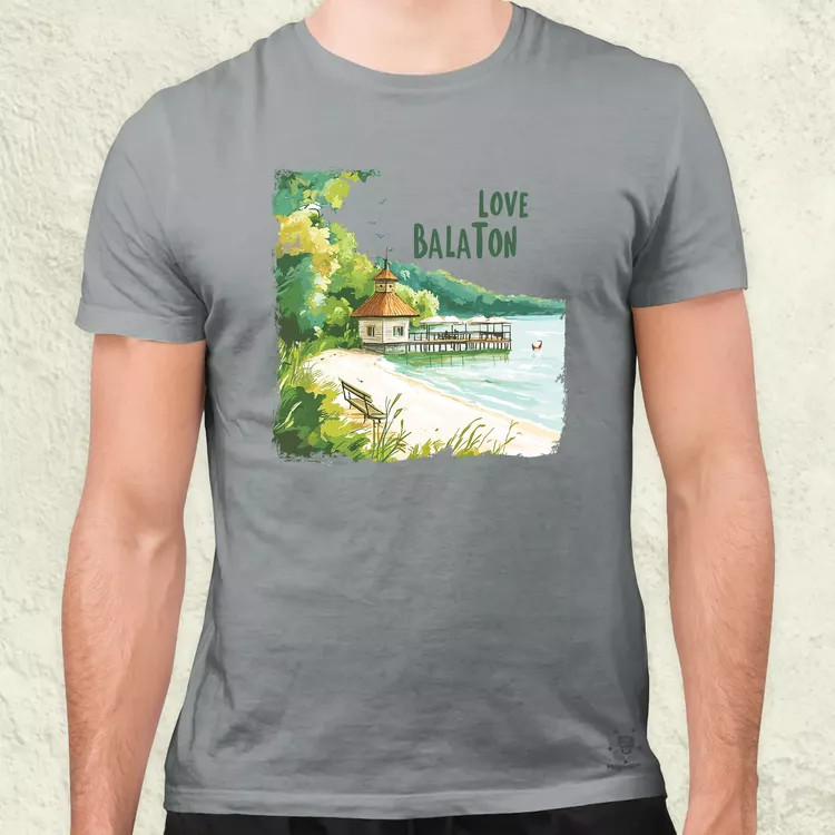 Love Balaton v19 férfi póló