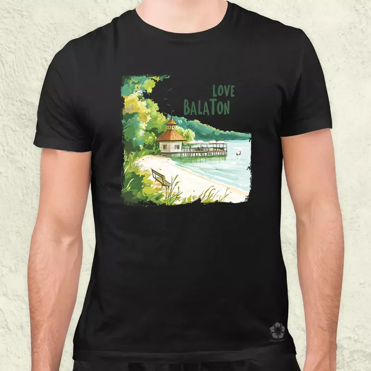 Love Balaton v19 férfi póló