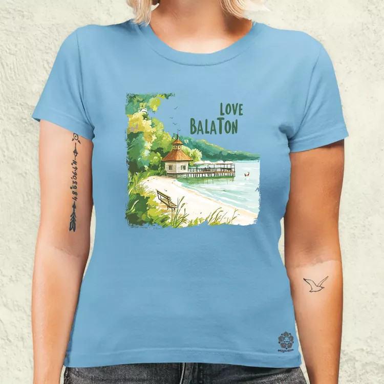 Love Balaton v19 női póló
