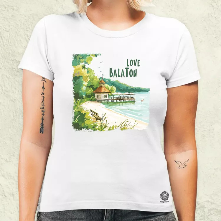 Love Balaton v19 női póló