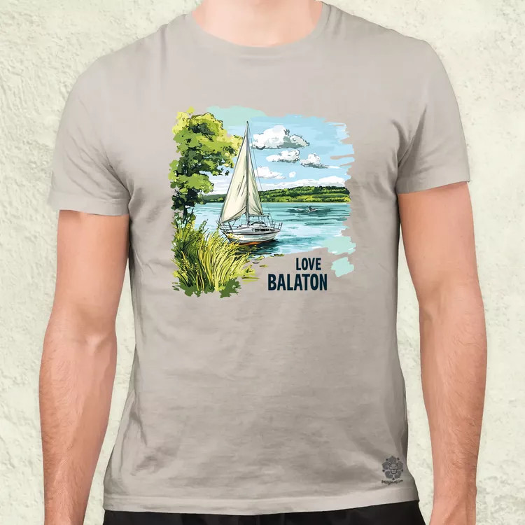 Love Balaton v20 férfi póló
