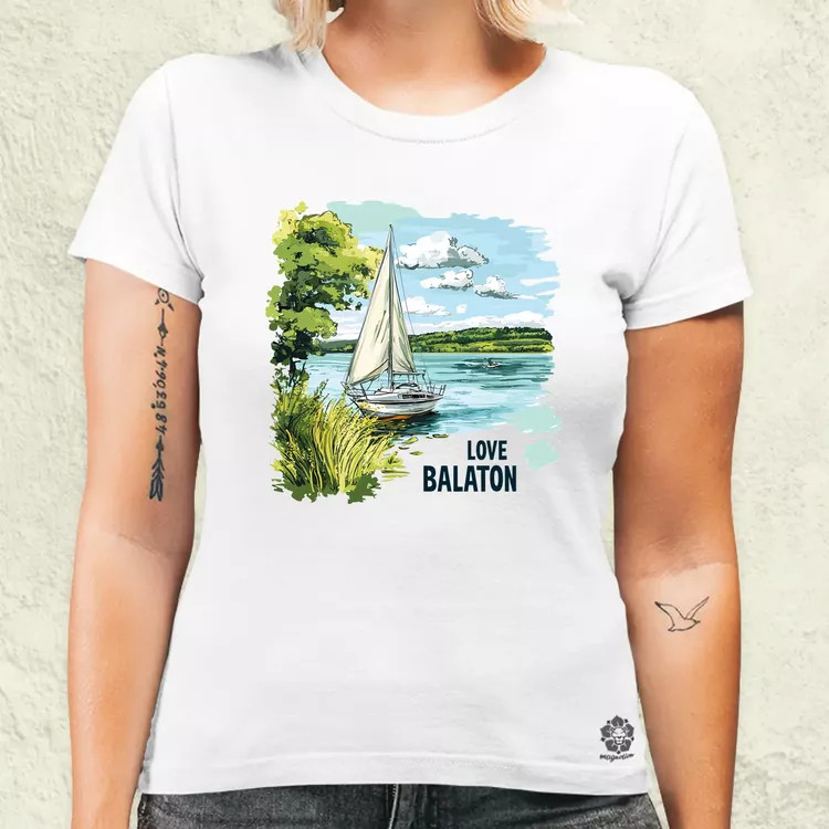Love Balaton v20 női póló