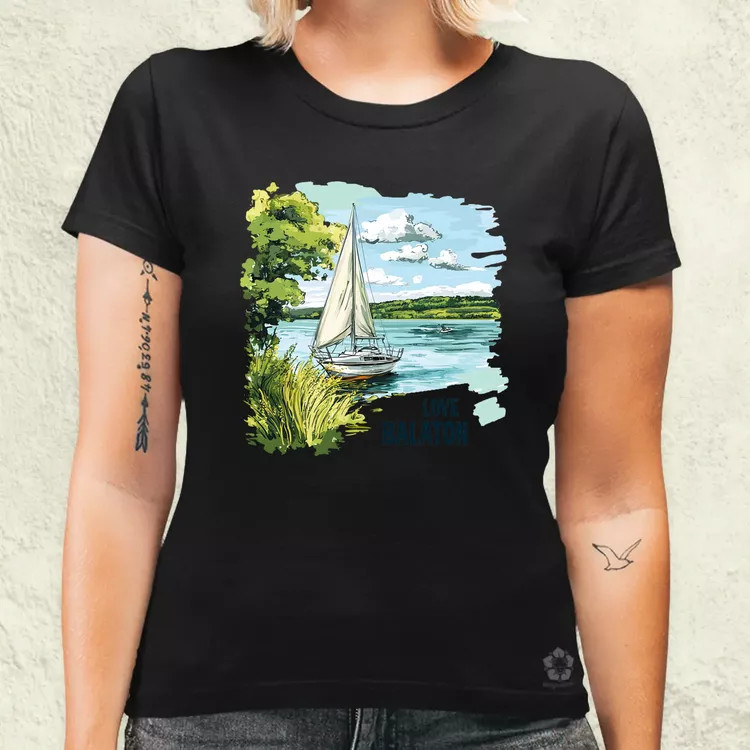 Love Balaton v20 női póló