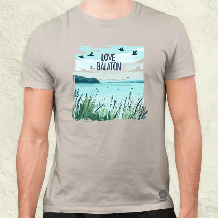 Love Balaton v21 férfi póló