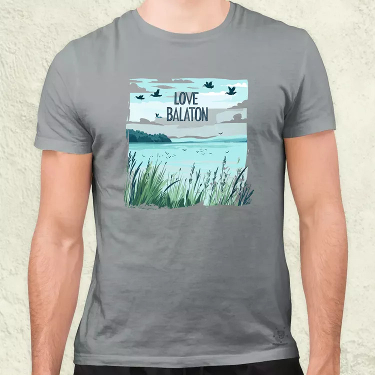 Love Balaton v21 férfi póló