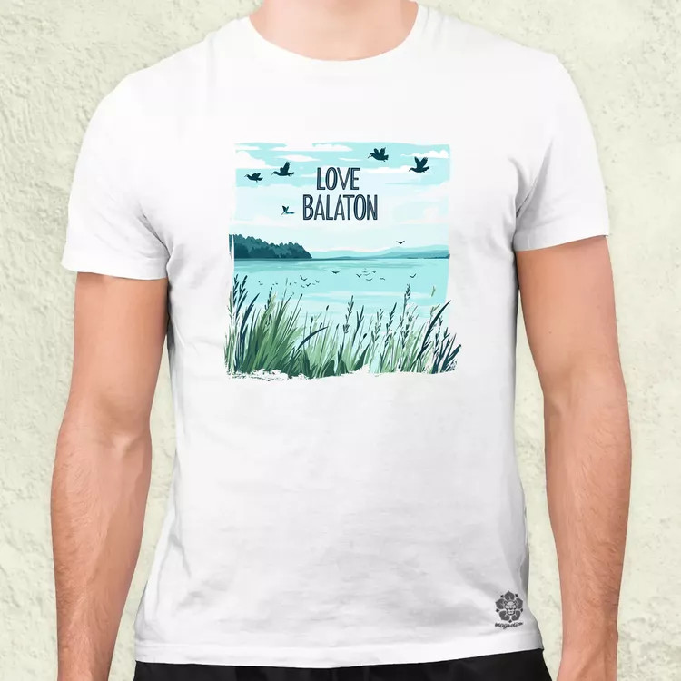 Love Balaton v21 férfi póló
