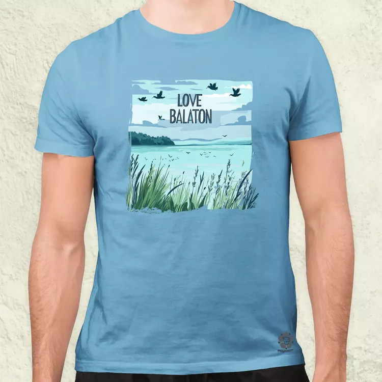 Love Balaton v21 férfi póló