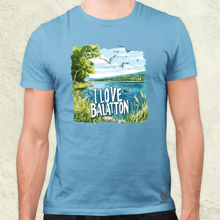Love Balaton v22 férfi póló