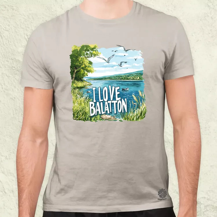 Love Balaton v22 férfi póló