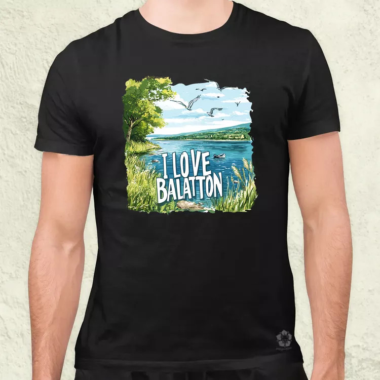 Love Balaton v22 férfi póló