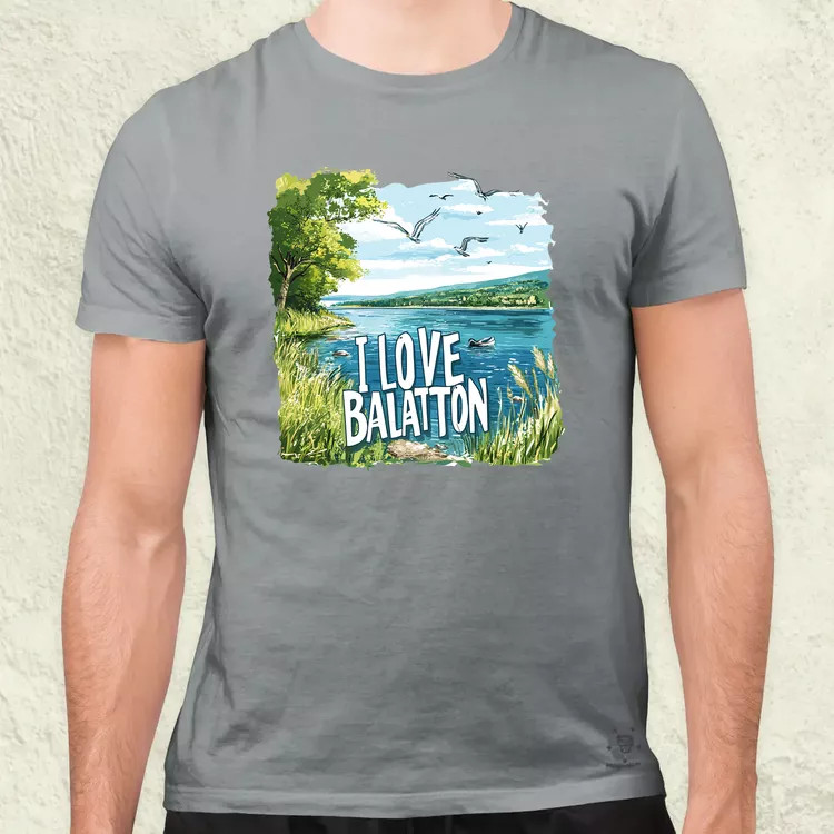 Love Balaton v22 férfi póló