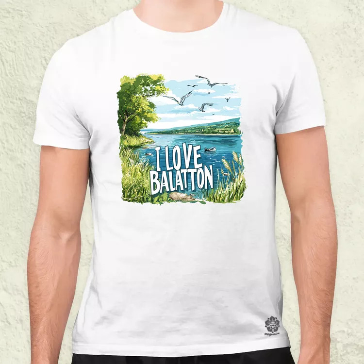 Love Balaton v22 férfi póló