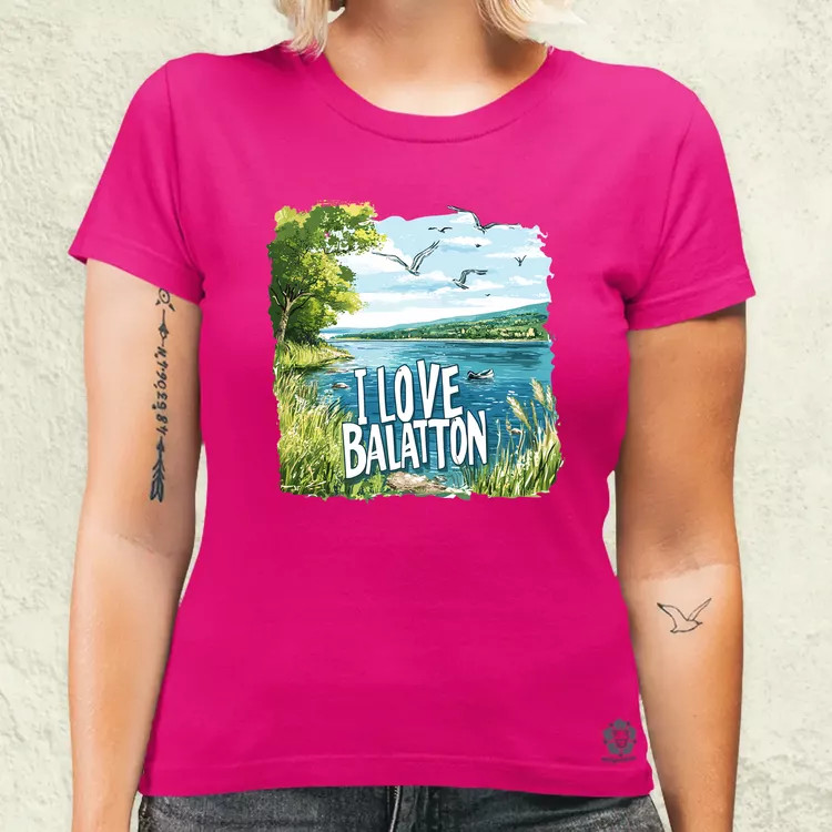 Love Balaton v22 női póló