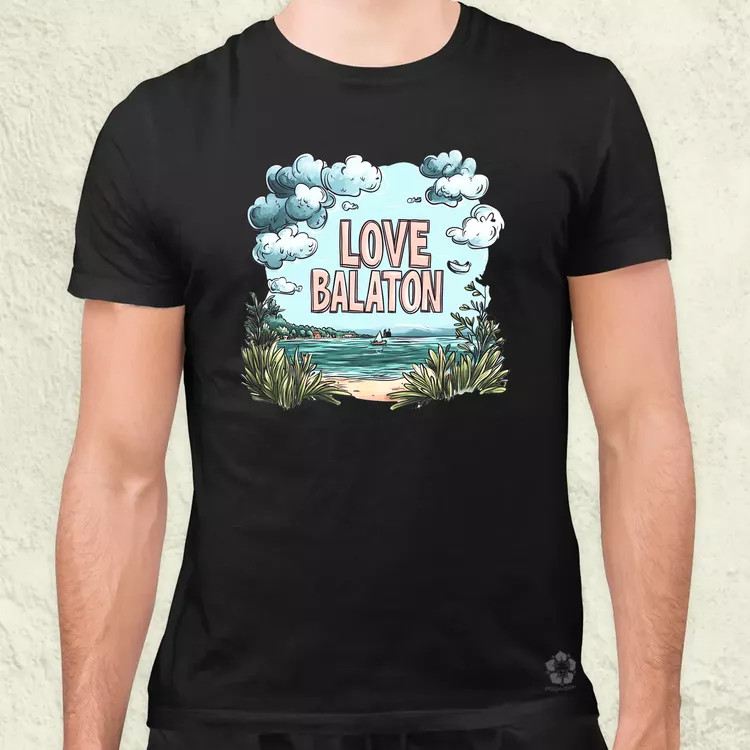 Love Balaton v23 férfi póló
