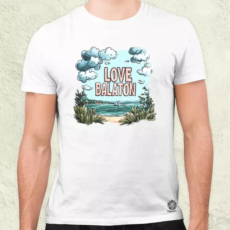 Love Balaton v23 férfi póló