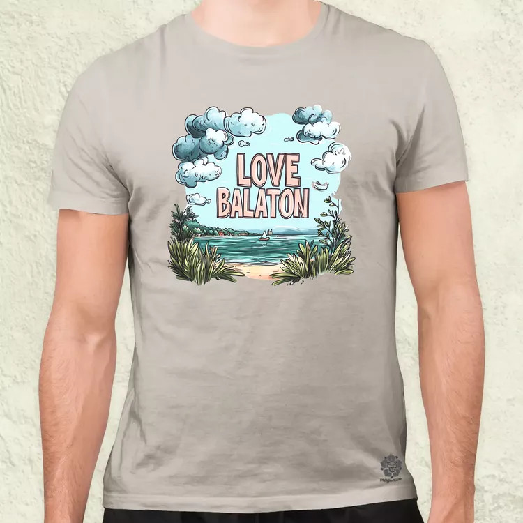 Love Balaton v23 férfi póló