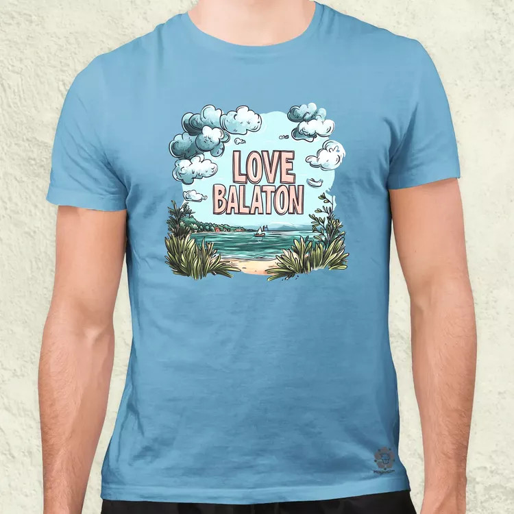 Love Balaton v23 férfi póló