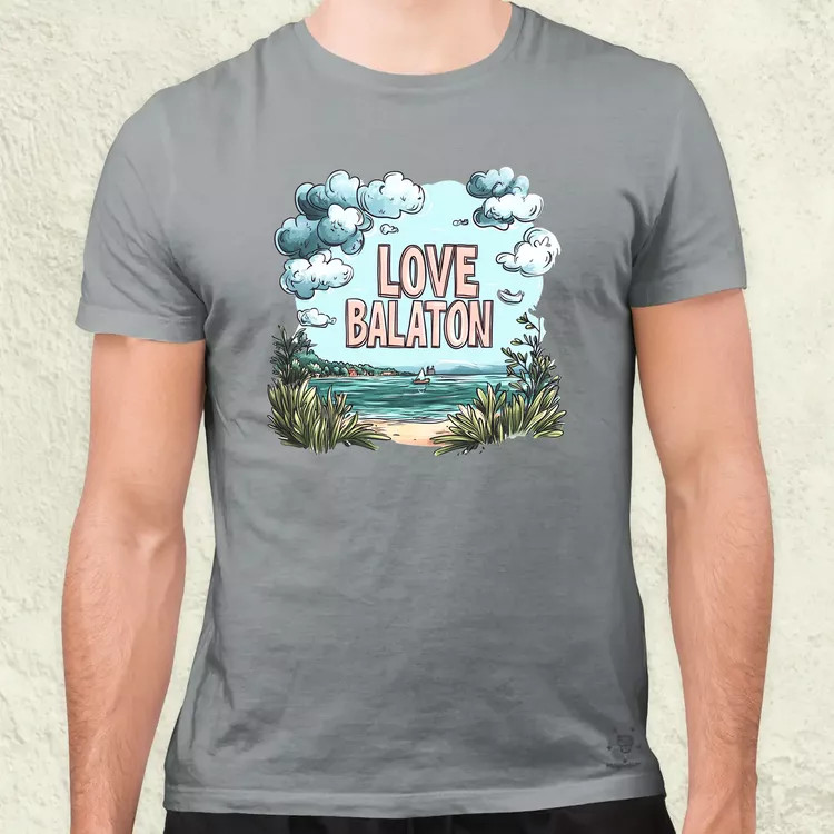 Love Balaton v23 férfi póló