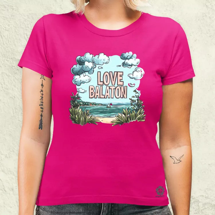 Love Balaton v23 női póló