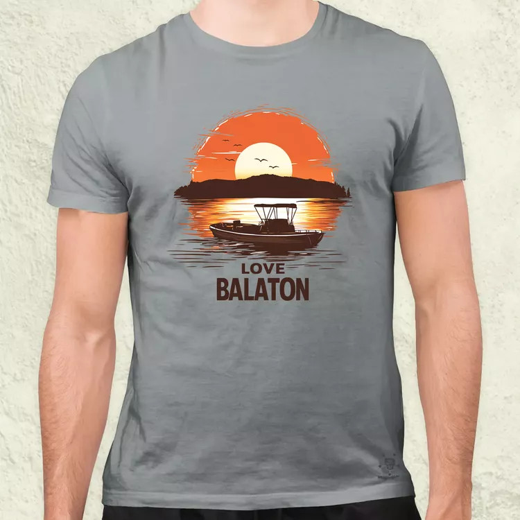 Love Balaton v25 férfi póló