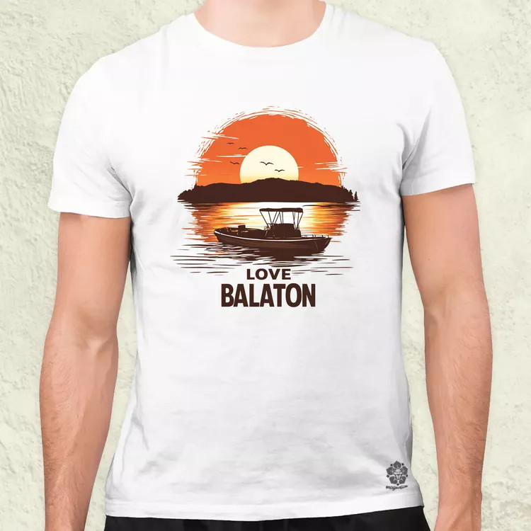 Love Balaton v25 férfi póló