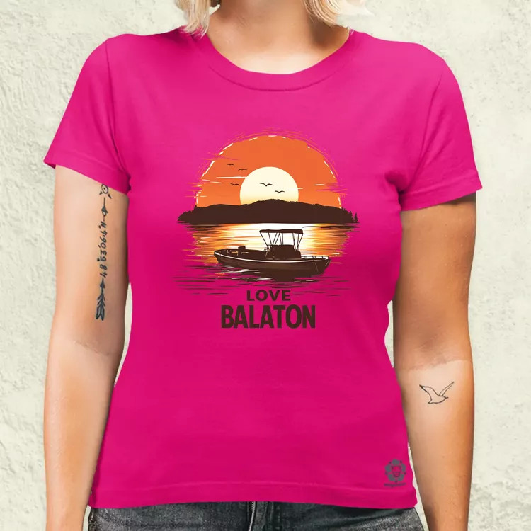 Love Balaton v25 női póló