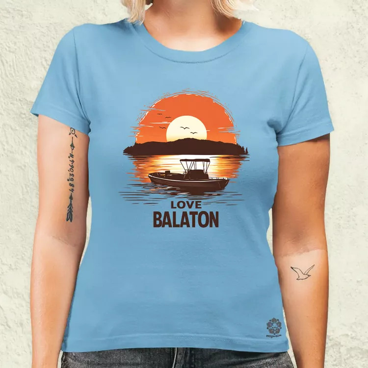 Love Balaton v25 női póló
