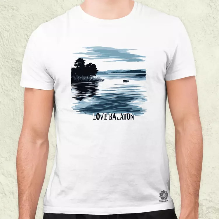 Love Balaton v26 férfi póló