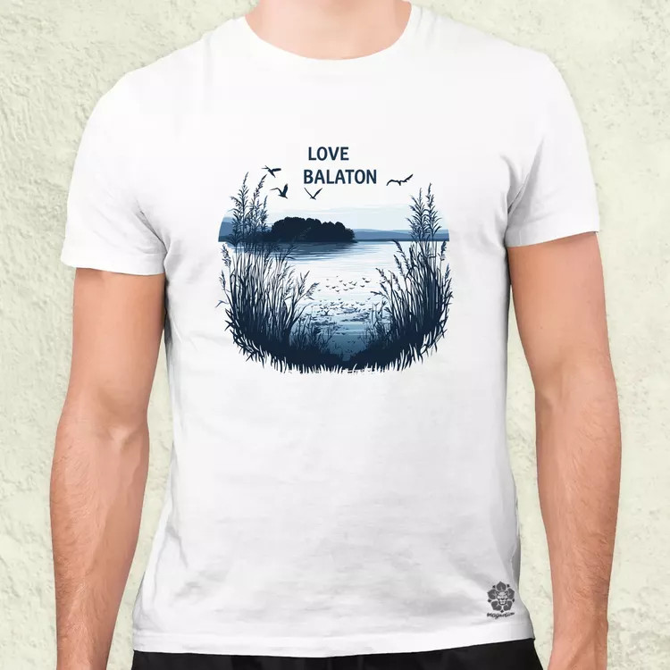 Love Balaton v27 férfi póló