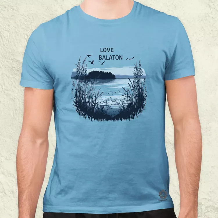 Love Balaton v27 férfi póló