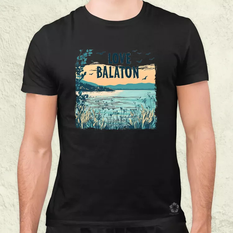 Love Balaton v29 férfi póló